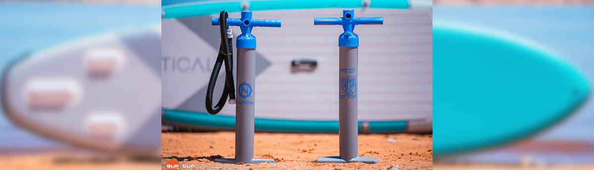 iRocker Nautical - Pompe manuelle pour paddle gonflable